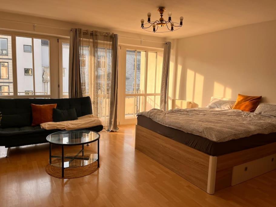 Premium Deluxe Apartment Im Zentrum Leipzig Buitenkant foto